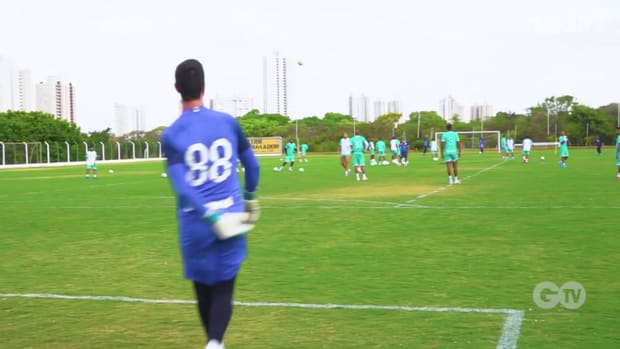 Goiás' training session ahead of Flamengo clash